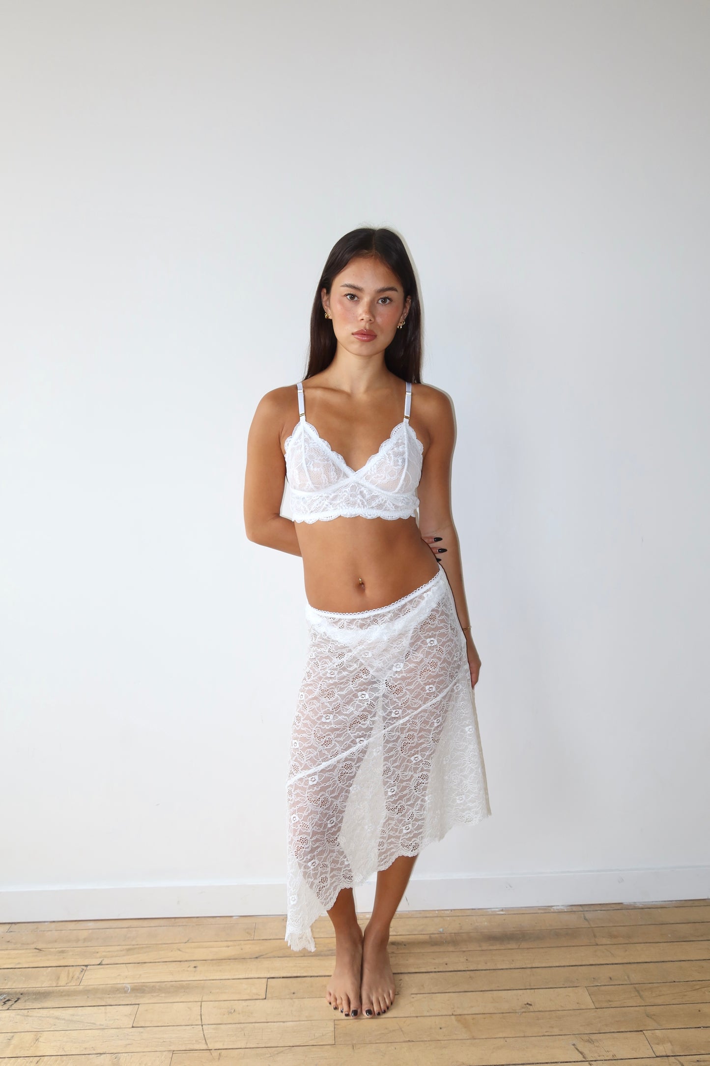 The White Nordeste Bralette