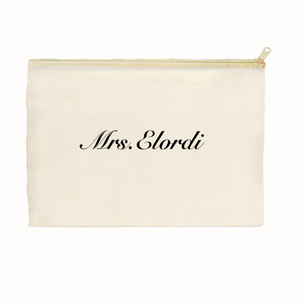 Custom Keepsake Pouch