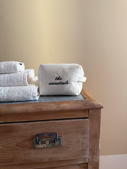 The Essentials Waffle Pouch