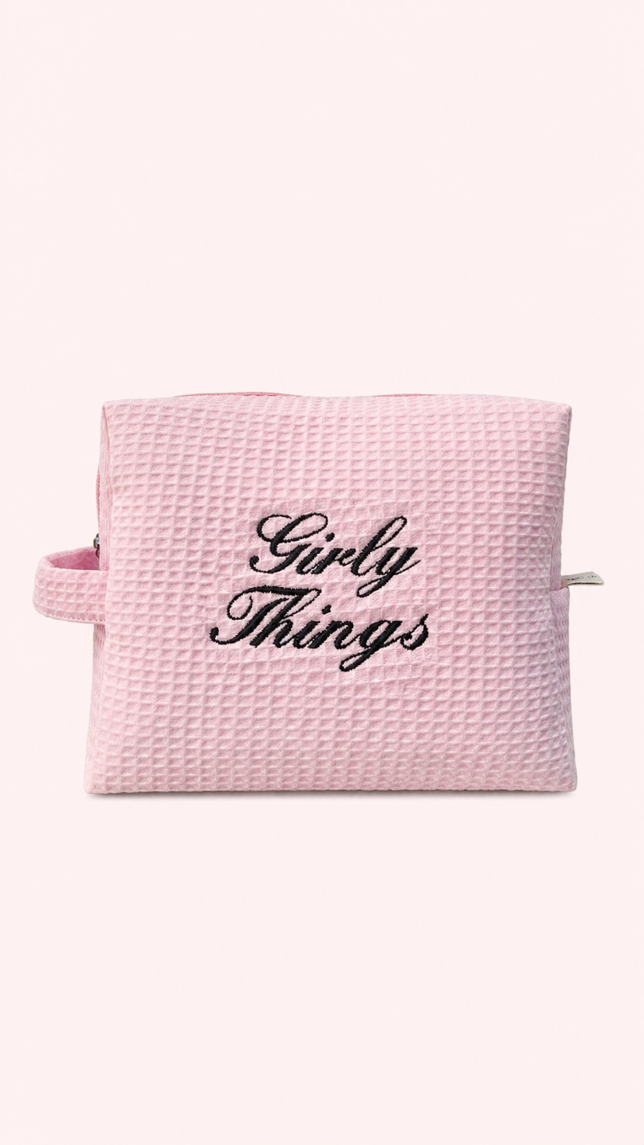 The Girly Things Waffle Pouch