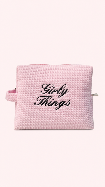The Girly Things Waffle Pouch