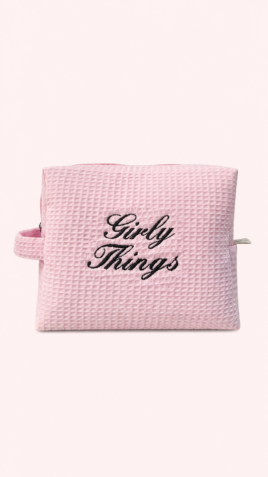 The Girly Things Waffle Pouch