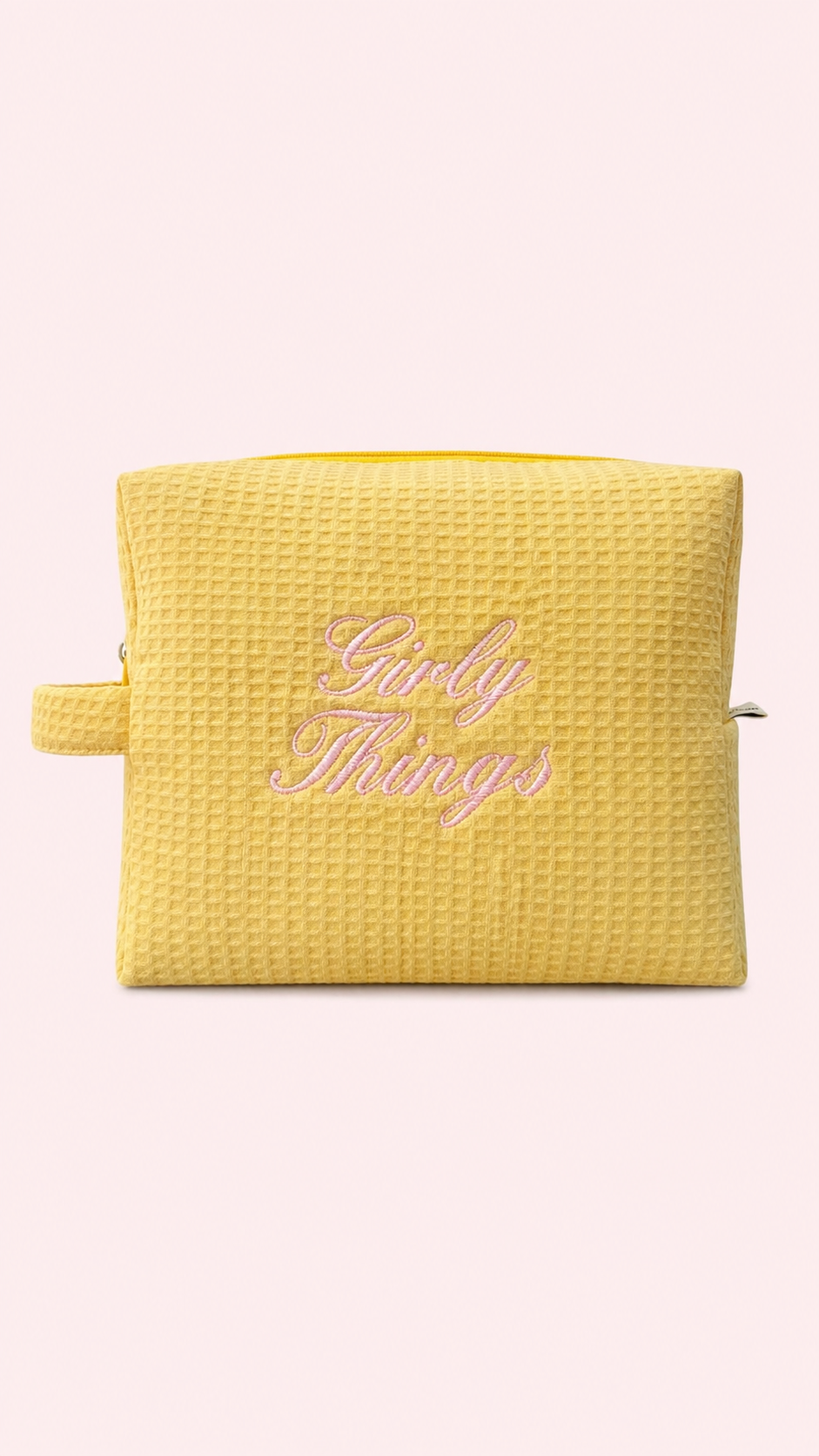 The Girly Things Waffle Pouch