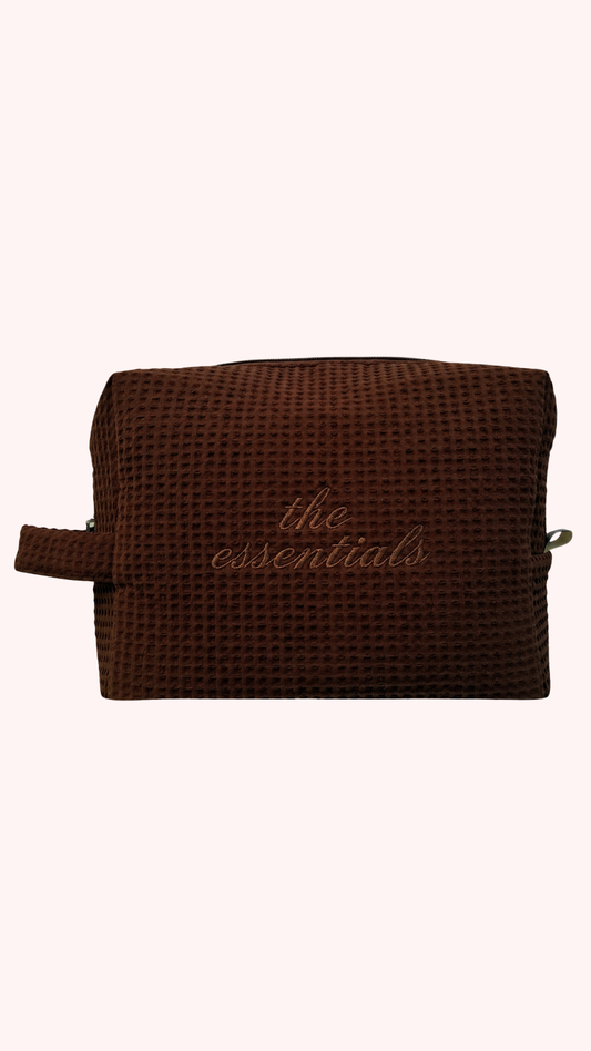 The Essentials Waffle Pouch