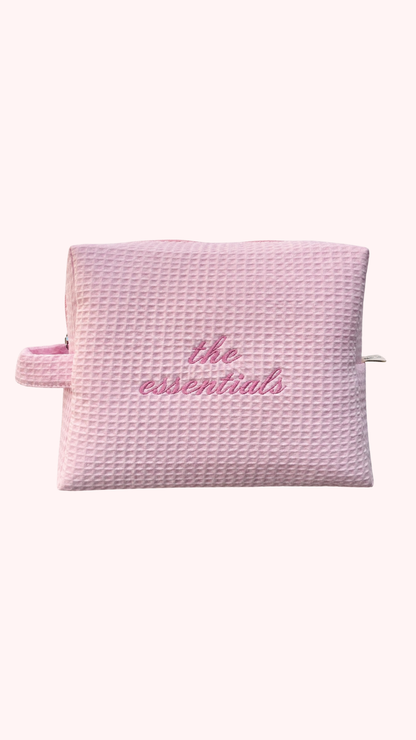 The Essentials Waffle Pouch
